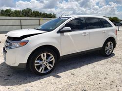 Salvage cars for sale at New Braunfels, TX auction: 2012 Ford Edge Limited