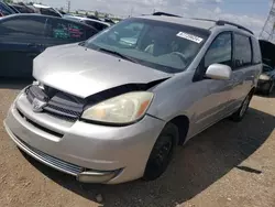 Toyota Sienna xle Vehiculos salvage en venta: 2004 Toyota Sienna XLE