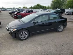 Salvage cars for sale at London, ON auction: 2009 Honda Civic EXL