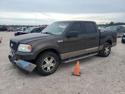 Salvage cars for sale at Houston, TX auction: 2006 Ford F150 Supercrew