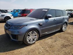 Salvage cars for sale at Elgin, IL auction: 2019 Land Rover Range Rover Sport HSE