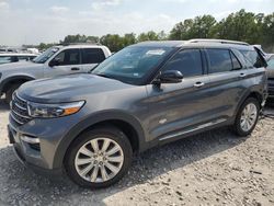 Vehiculos salvage en venta de Copart Houston, TX: 2022 Ford Explorer King Ranch