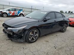 Salvage cars for sale at Dyer, IN auction: 2023 Hyundai Elantra SEL