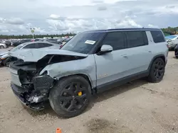 Salvage cars for sale at Houston, TX auction: 2022 Rivian R1S Launch Edition