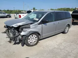 Salvage cars for sale at Indianapolis, IN auction: 2018 Dodge Grand Caravan SE