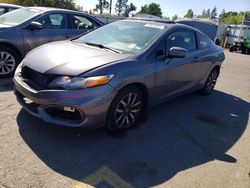 Honda salvage cars for sale: 2015 Honda Civic EXL