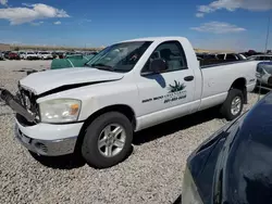 Salvage cars for sale at Magna, UT auction: 2007 Dodge RAM 1500 ST