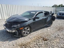 Salvage cars for sale at Columbus, OH auction: 2021 Honda Civic LX