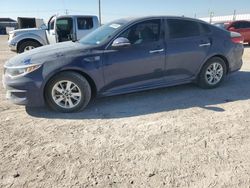 Salvage cars for sale at Andrews, TX auction: 2017 KIA Optima LX