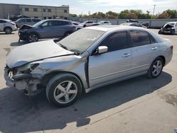 Salvage cars for sale at Wilmer, TX auction: 2005 Honda Accord EX