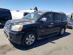 Nissan salvage cars for sale: 2005 Nissan Armada SE