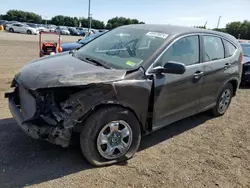 Salvage cars for sale at East Granby, CT auction: 2014 Honda CR-V LX