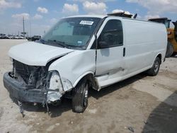 Salvage trucks for sale at Haslet, TX auction: 2014 GMC Savana G2500