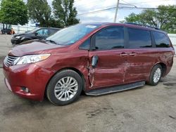 Toyota salvage cars for sale: 2016 Toyota Sienna XLE