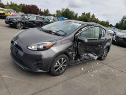 Toyota Prius salvage cars for sale: 2018 Toyota Prius C