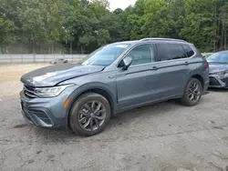 Salvage cars for sale at Austell, GA auction: 2022 Volkswagen Tiguan SE