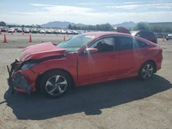 Salvage cars for sale at Las Vegas, NV auction: 2019 Honda Civic LX