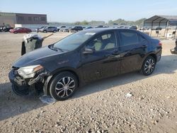 Salvage cars for sale at Kansas City, KS auction: 2015 Toyota Corolla L