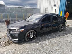 Salvage cars for sale at Elmsdale, NS auction: 2022 Honda Civic EX