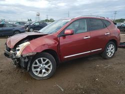 Salvage cars for sale at Chicago Heights, IL auction: 2012 Nissan Rogue S