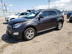 Chevrolet salvage cars for sale: 2016 Chevrolet Equinox LT