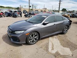 Salvage cars for sale at Colorado Springs, CO auction: 2018 Honda Civic SI