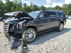 Cadillac salvage cars for sale: 2016 Cadillac Escalade ESV Platinum