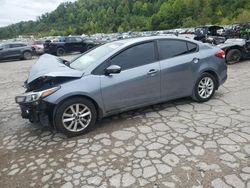 Salvage cars for sale from Copart Hurricane, WV: 2017 KIA Forte LX