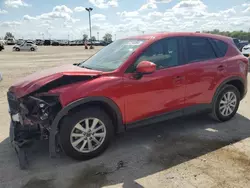 Salvage cars for sale at Indianapolis, IN auction: 2014 Mazda CX-5 Touring