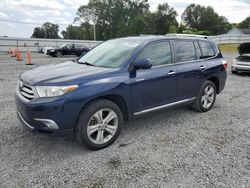 Toyota salvage cars for sale: 2013 Toyota Highlander Limited