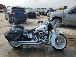 Salvage Motorcycles with No Bids Yet For Sale at auction: 2016 Harley-Davidson Flstc Heritage Softail Classic