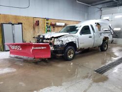 Salvage cars for sale at Kincheloe, MI auction: 2010 Chevrolet Silverado K2500 Heavy Duty