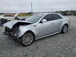 Salvage cars for sale at Tifton, GA auction: 2013 Cadillac CTS Premium Collection