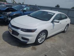 Salvage cars for sale at Kansas City, KS auction: 2018 Chevrolet Malibu LT