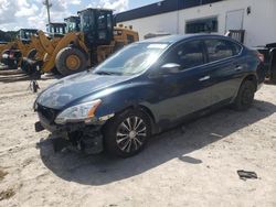 Salvage cars for sale from Copart Cleveland: 2015 Nissan Sentra S