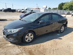 Salvage cars for sale at Oklahoma City, OK auction: 2017 Chevrolet Cruze LS