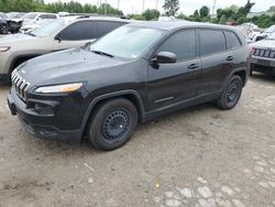 Salvage cars for sale at Bridgeton, MO auction: 2016 Jeep Cherokee Sport