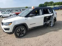 Salvage cars for sale at Davison, MI auction: 2018 Jeep Compass Trailhawk