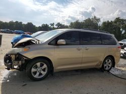 Toyota salvage cars for sale: 2013 Toyota Sienna LE