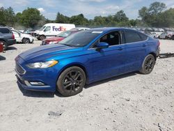 Ford salvage cars for sale: 2018 Ford Fusion S