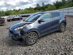 KIA Vehiculos salvage en venta: 2017 KIA Sportage EX