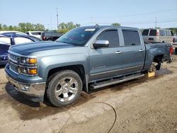 2014 Chevrolet Silverado K1500 LTZ en venta en Woodhaven, MI