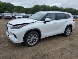 Toyota Highlander Limited salvage cars for sale: 2022 Toyota Highlander Limited