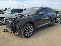 Salvage cars for sale at Elgin, IL auction: 2017 Audi Q7 Prestige