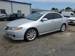 Salvage cars for sale at Tulsa, OK auction: 2008 Acura TSX