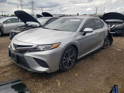 Salvage cars for sale at Elgin, IL auction: 2018 Toyota Camry L