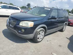 Pontiac Vehiculos salvage en venta: 2006 Pontiac Montana SV6