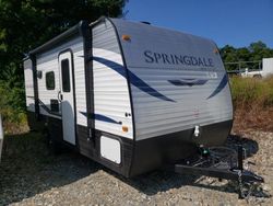 Keystone salvage cars for sale: 2021 Keystone Springdale