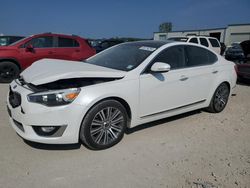 Salvage cars for sale at Kansas City, KS auction: 2014 KIA Cadenza Premium