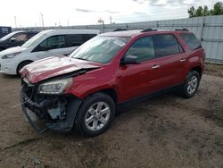 Salvage cars for sale at Greenwood, NE auction: 2013 GMC Acadia SLE